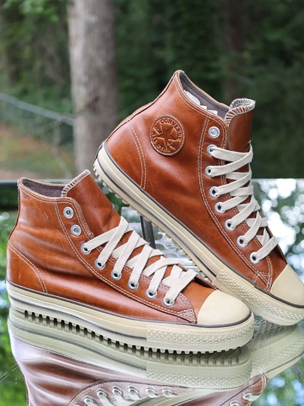 Converse Chuck Taylor All Star Boot Leather Pinecone - Picture 3 of 14